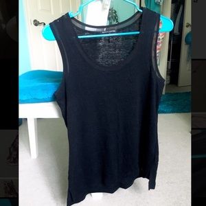 NEVER WORN! Banana Republic Black Tank